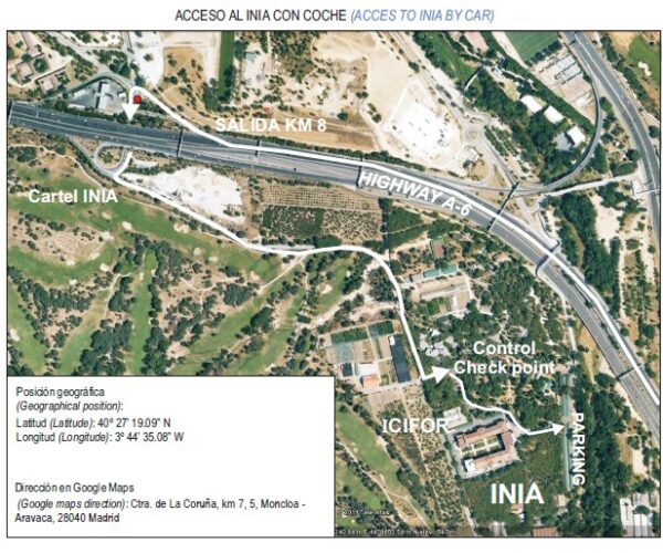Foto acceso al INIA